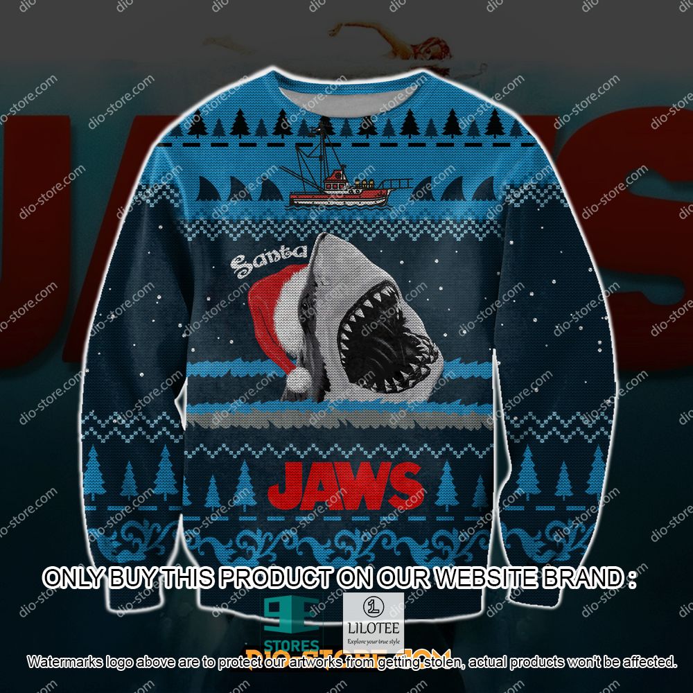 Jaws Shark Movie Ugly Christmas Sweater - LIMITED EDITION 11
