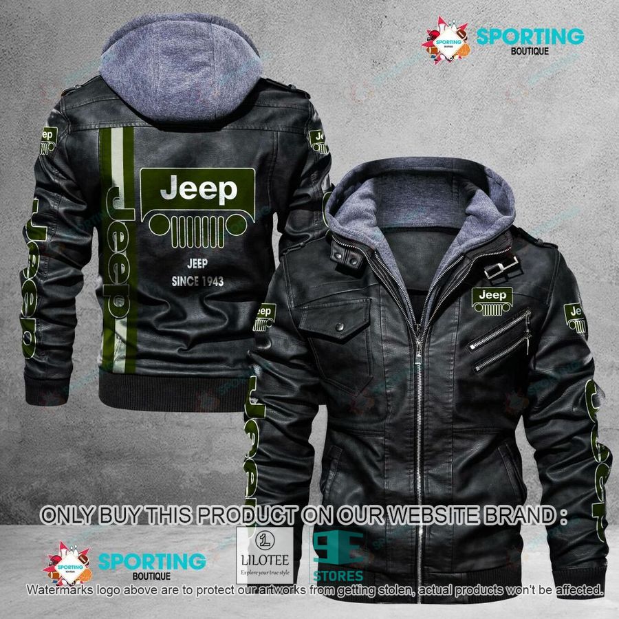 Jeep Since 1943 Leather Jacket - LIMITED EDITION 17