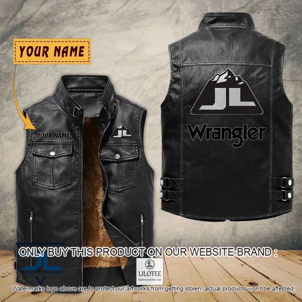 Jeep Wrangler Custom Name Sleeveless Velet Vest Jacket - LIMITED EDITION 7