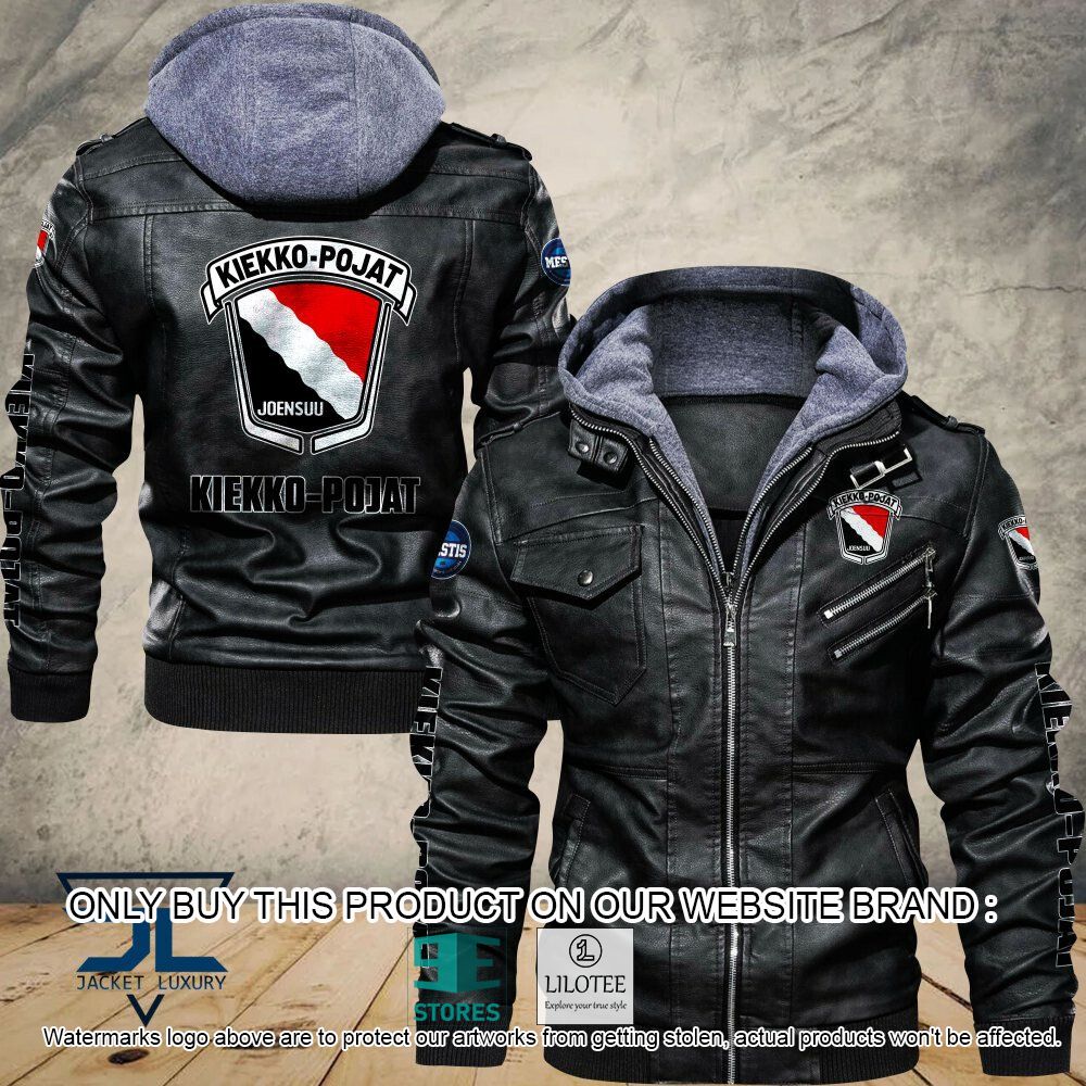 Joensuun Kiekko-Pojat Leather Jacket - LIMITED EDITION 4