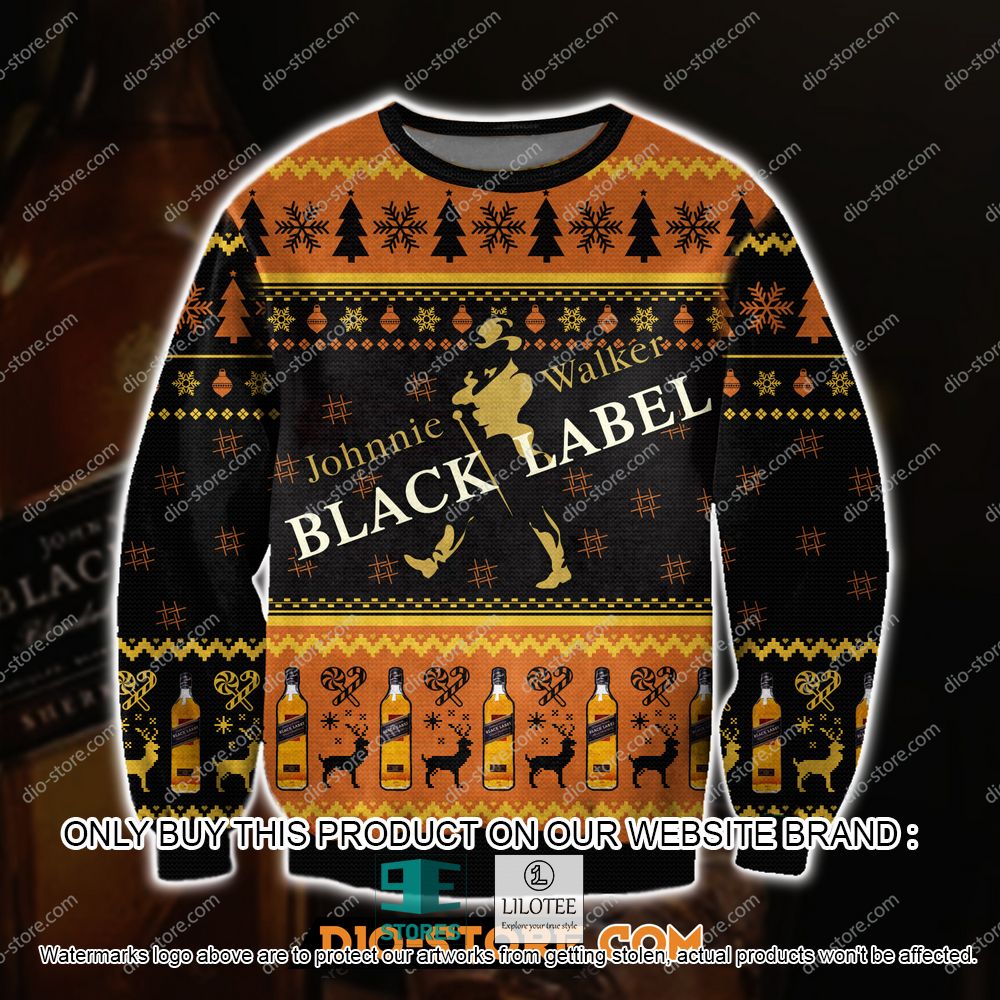 Johnnie Walker Black Label Ugly Christmas Sweater - LIMITED EDITION 20