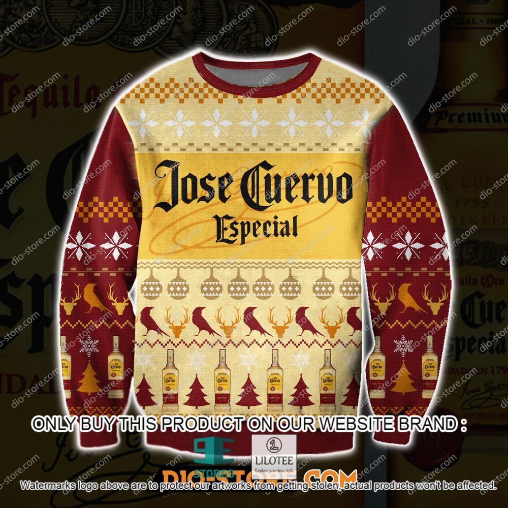 Jose Cuervo Especial Tequila Christmas Ugly Sweater - LIMITED EDITION 10