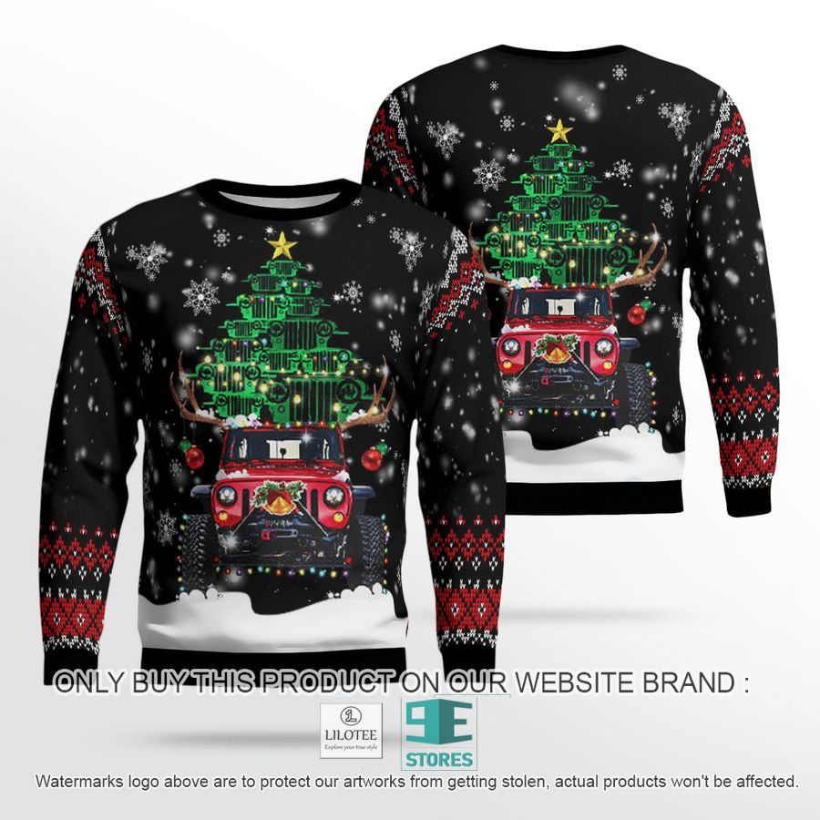Jp Christmas Tree Christmas Sweater 45