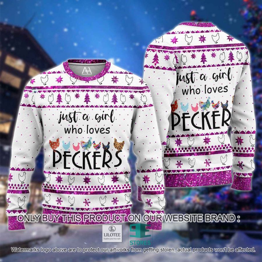 Just A Girl Who Loves Peckers 3D Over Printed Shirt, Hoodie 12