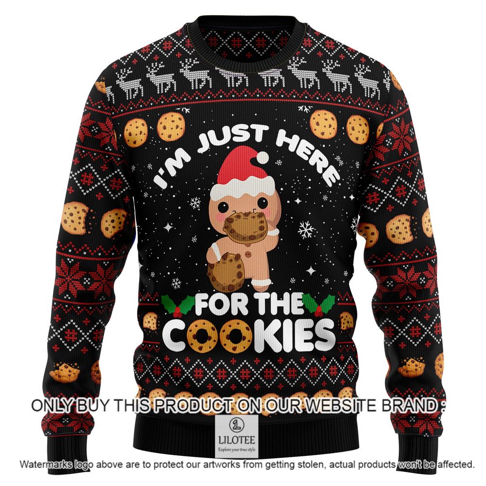 Just Here For The Cookies Christmas Sweater - LIMITED EDITION 9