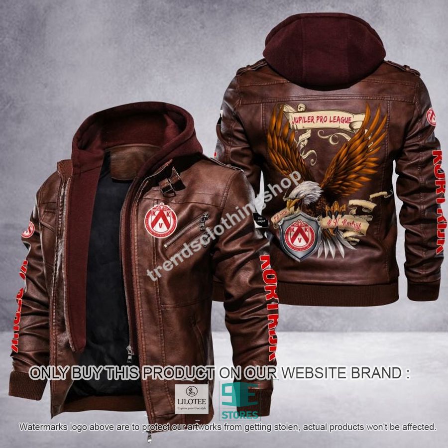 Alternative view of K.V. Kortrijk Eagle League Leather Jacket