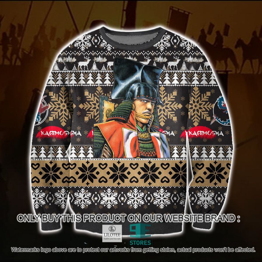 Kagemusha Ugly Christmas Sweater, Sweatshirt 9