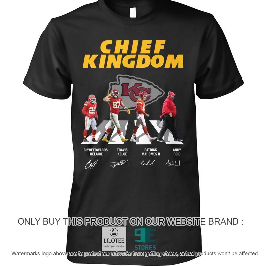 Kansas City Chiefs Kingdom Abbey Road 2D Shirt, Hoodie - LIMITED EDITION 15