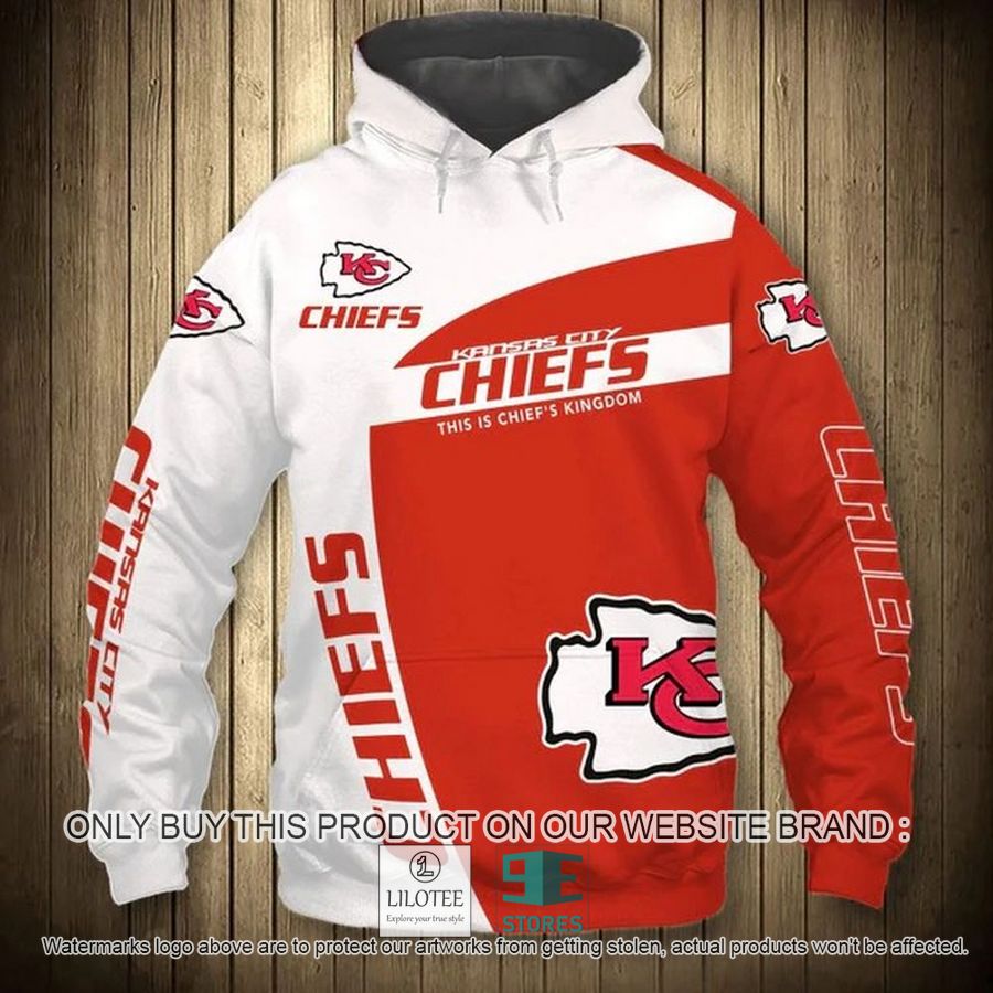 Kansas City Chiefs This is Chief's Kingdom 3D Hoodie, Zip Hoodie - LIMITED EDITION 9