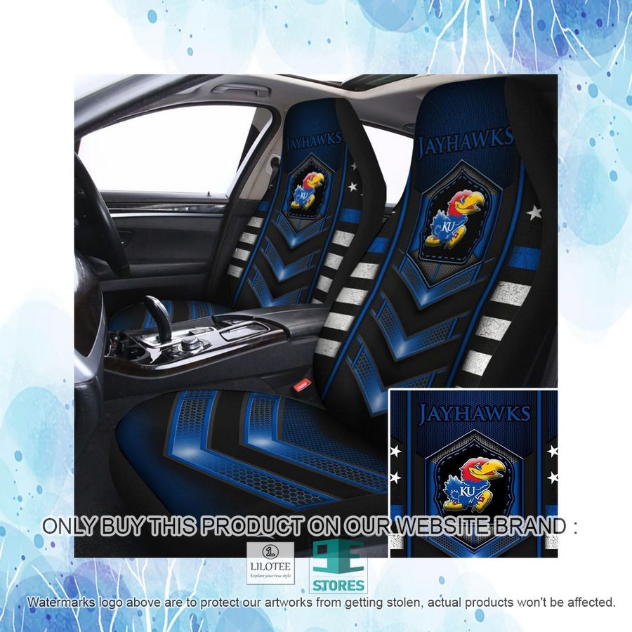 Kansas Jayhawks University of Kansas Car Seat Covers 4 Kansas Jayhawks University of Kansas Car Seat Covers - Image 4
