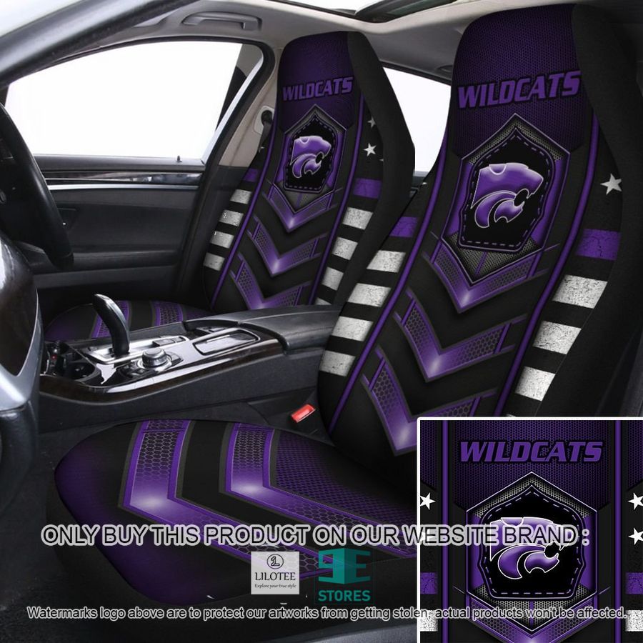 Kansas State Wildcats Kansas State University Wildcats Car Seat Covers 9