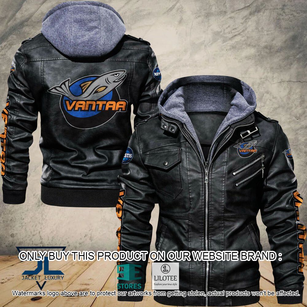 Kiekko-Vantaa Leather Jacket - LIMITED EDITION 4