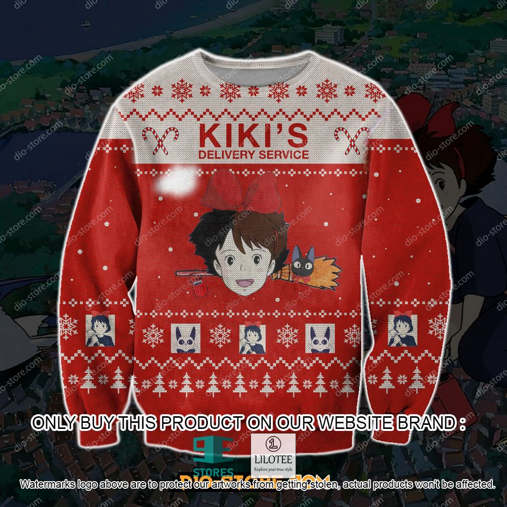 Kiki's Delivery Service Anime Ugly Christmas Sweater - LIMITED EDITION 10