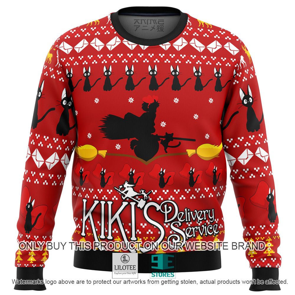 Kiki's Delivery Service Anime Ugly Christmas Sweater - LIMITED EDITION 11