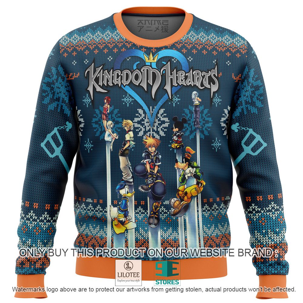 Kingdom Hearts Alt Anime Ugly Christmas Sweater - LIMITED EDITION 10