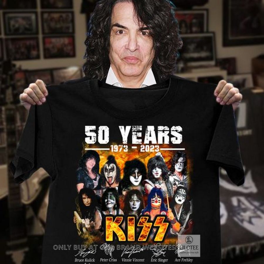 Kiss Band 50 Years Thank You For The Memories 2D Shirt, Hoodie 8