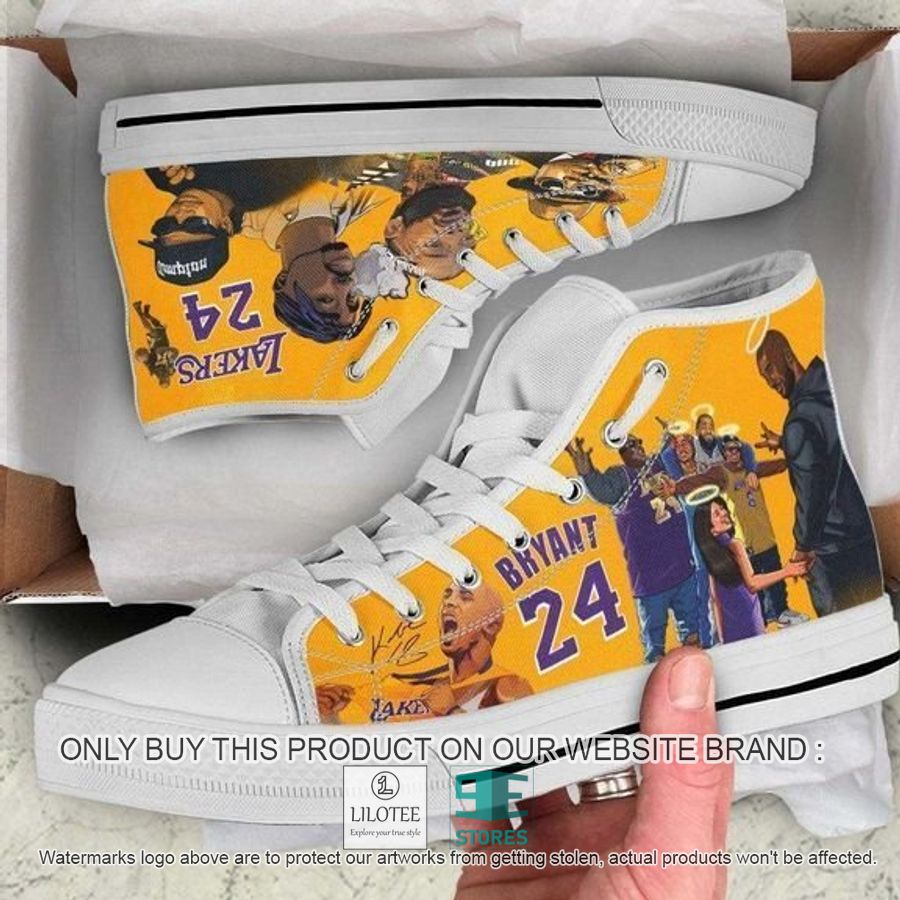 Kobe Bryant All Legends Canvas High Top Shoes - LIMITED EDITION 2