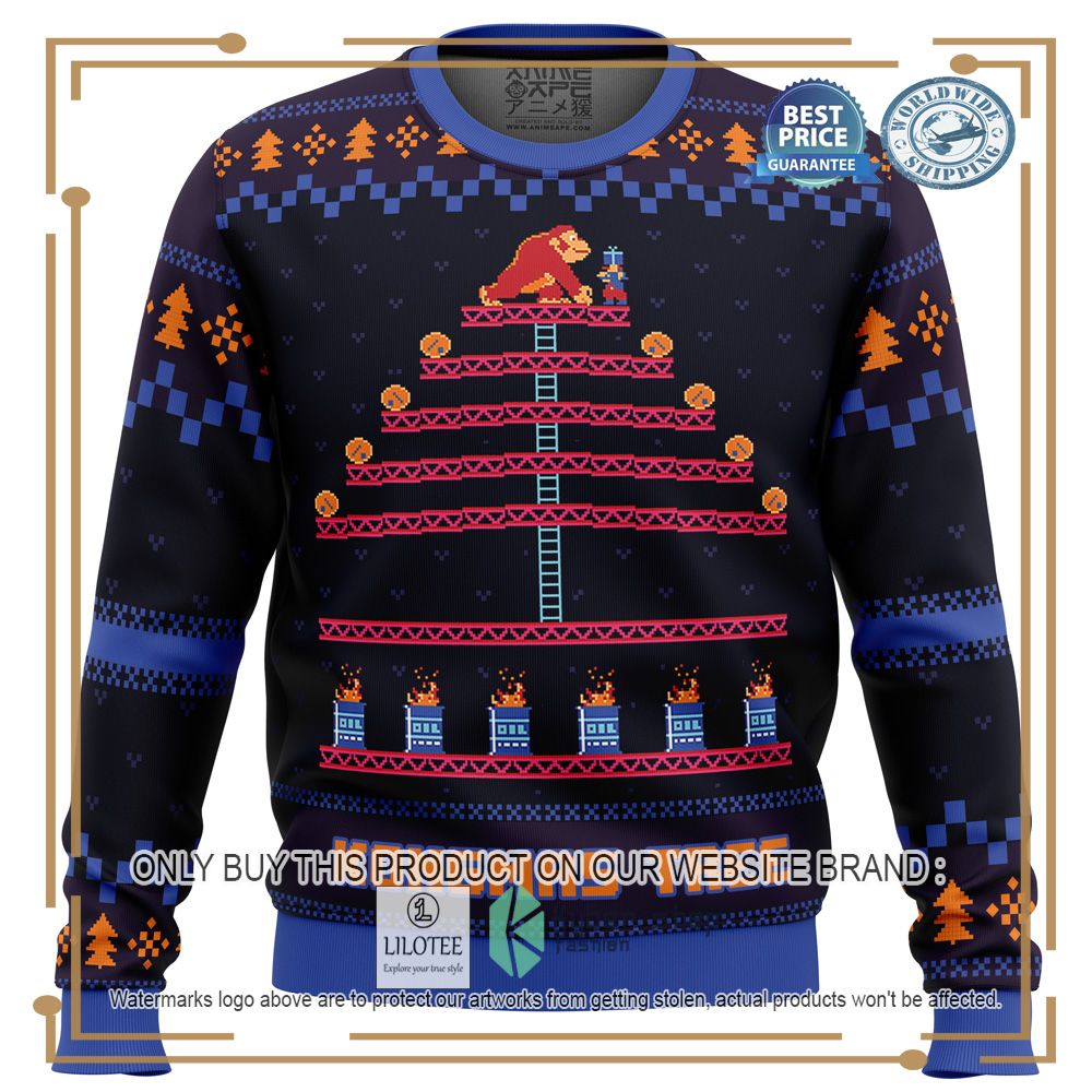 Kongmas Tree King Kong Ugly Christmas Sweater - LIMITED EDITION 7