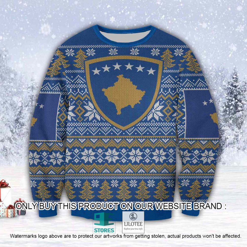 Kosovo Christmas Ugly Sweater - LIMITED EDITION 11