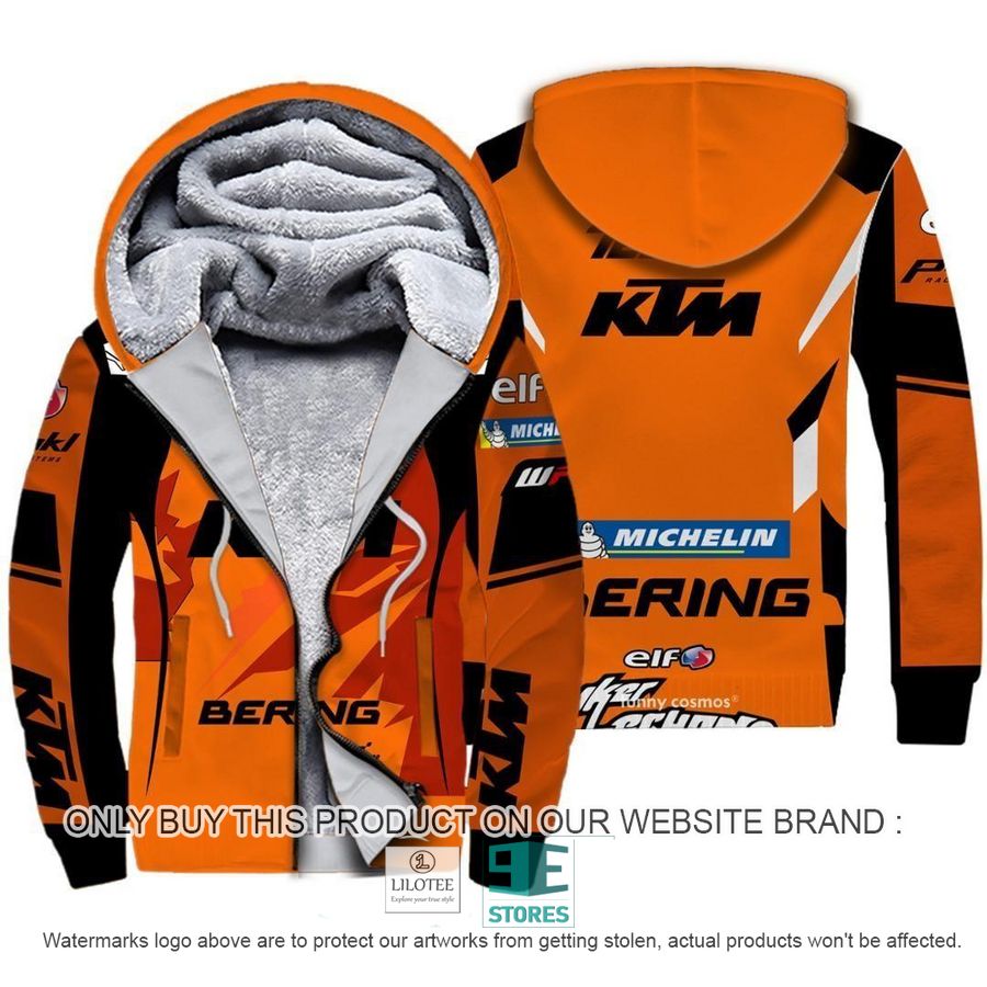 KTM Iker Lecuona 2022 Racing Motogp Fleece Hoodie 8