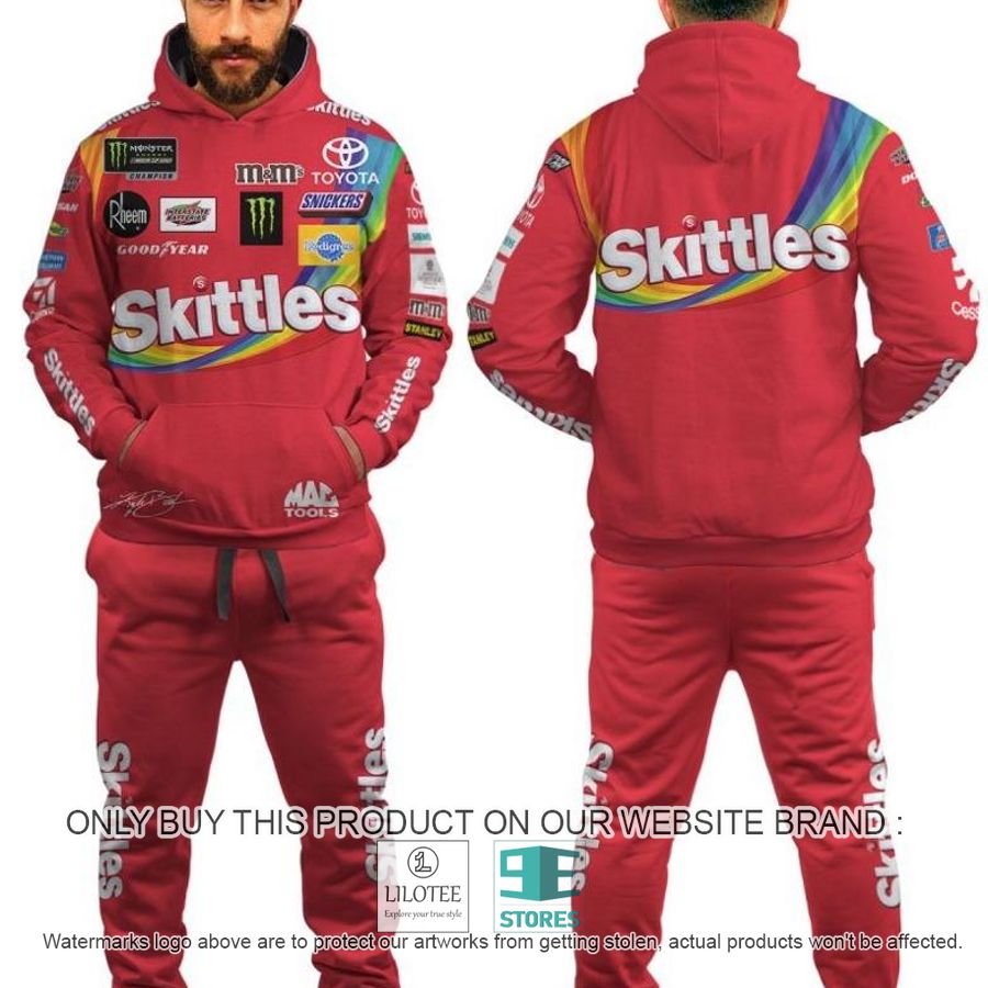 Kyle Busch red Hoodie, Pants - LIMITED EDITION 7