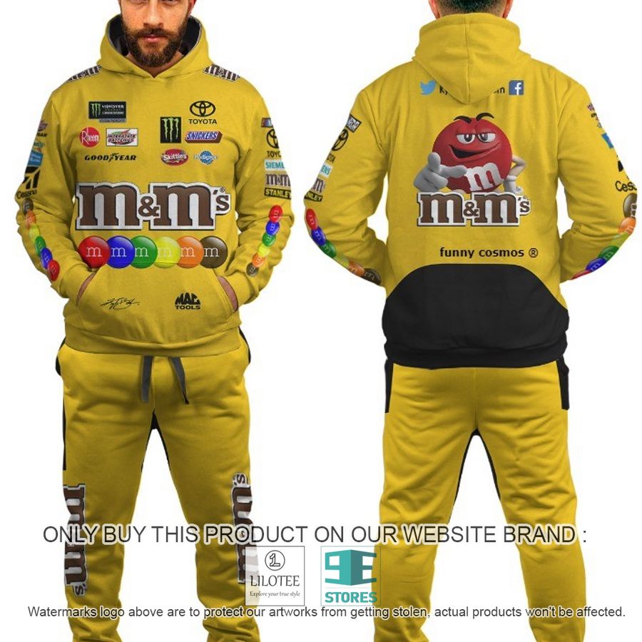 Kyle Busch yellow Hoodie, Pants - LIMITED EDITION 6