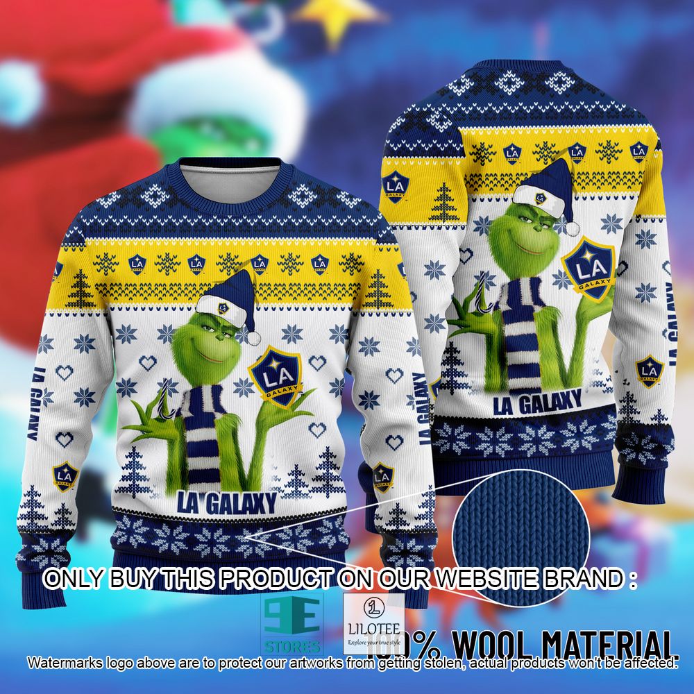LA Galaxy The Grinch Christmas Ugly Sweater - LIMITED EDITION 11