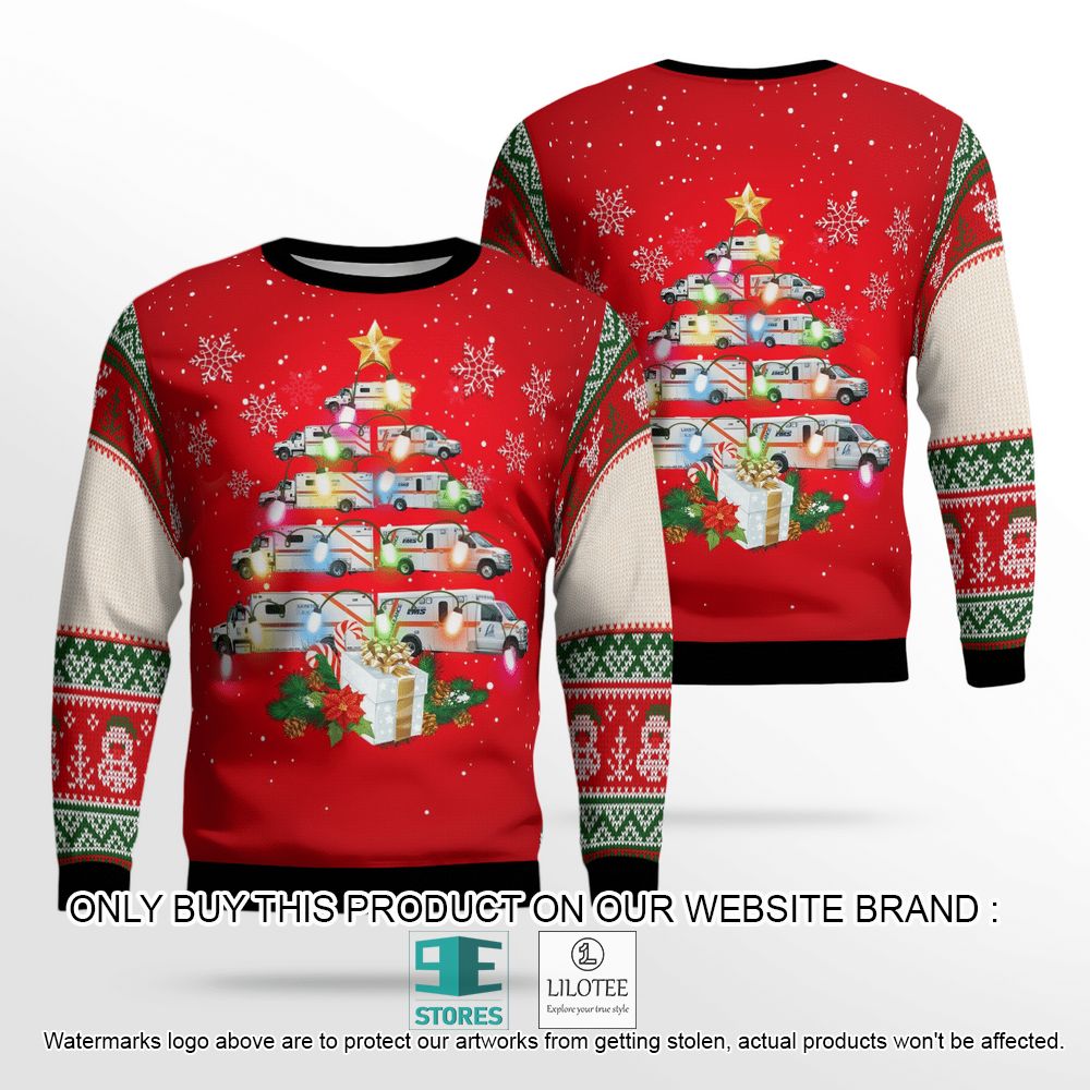 Lambton EMS Christmas Wool Sweater - LIMITED EDITION 13