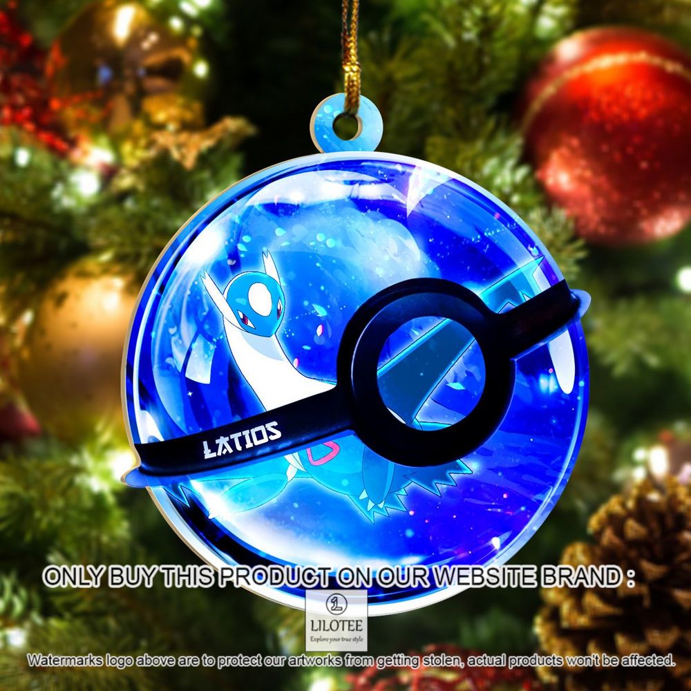 Latios Pokemon Christmas Ornament - LIMITED EDITION 8