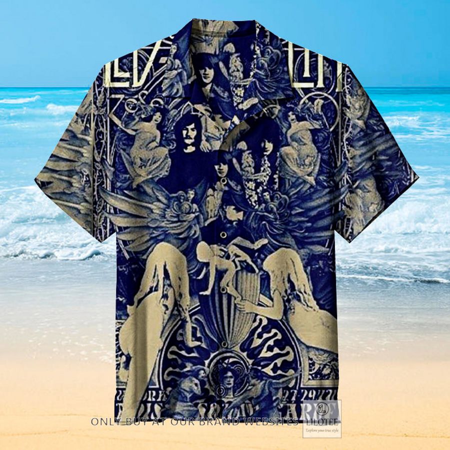 Led Zeppelin Band Art Hawaiian Shirt - LIMITED EDITION 17