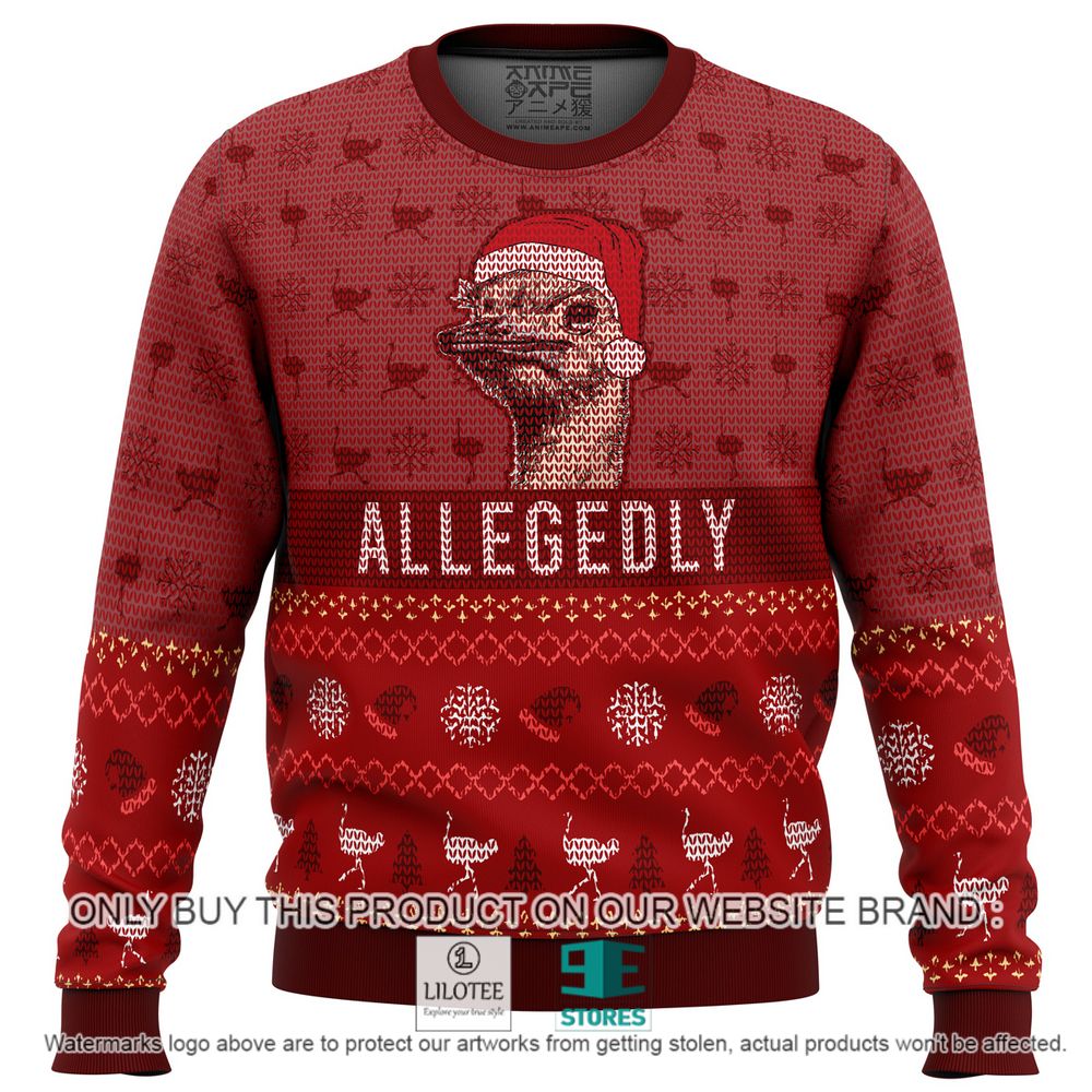 Letterkenny Allegedly Christmas Sweater - LIMITED EDITION 11