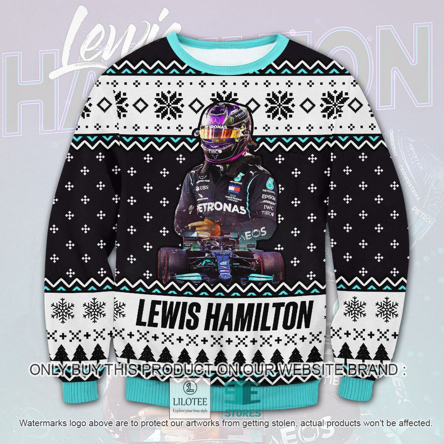 Lewis Hamilton Ugly Christmas Sweater - LIMITED EDITION 9