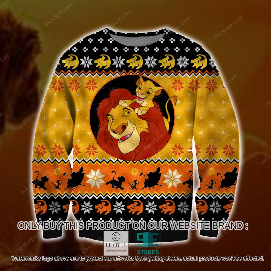 Lion King Knitted Wool Sweater - LIMITED EDITION 17