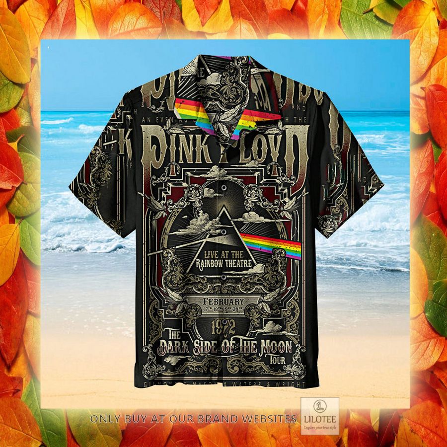 Live At The Rainbow Theatre Pink Floyd band black Hawaiian Shirt - LIMITED EDITION 3 Live At The Rainbow Theatre Pink Floyd band black Hawaiian Shirt - LIMITED EDITION - Image 3
