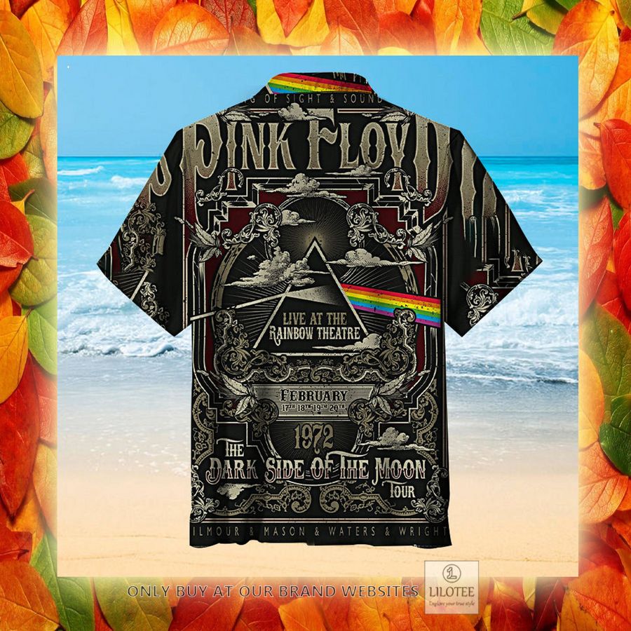 Live At The Rainbow Theatre Pink Floyd band black Hawaiian Shirt - LIMITED EDITION 4 Live At The Rainbow Theatre Pink Floyd band black Hawaiian Shirt - LIMITED EDITION - Image 4