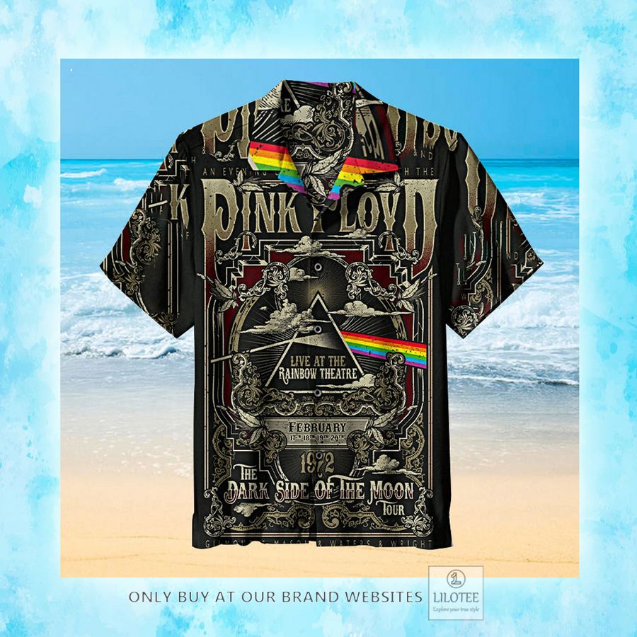 Live At The Rainbow Theatre Pink Floyd band black Hawaiian Shirt - LIMITED EDITION 5 Live At The Rainbow Theatre Pink Floyd band black Hawaiian Shirt - LIMITED EDITION - Image 5