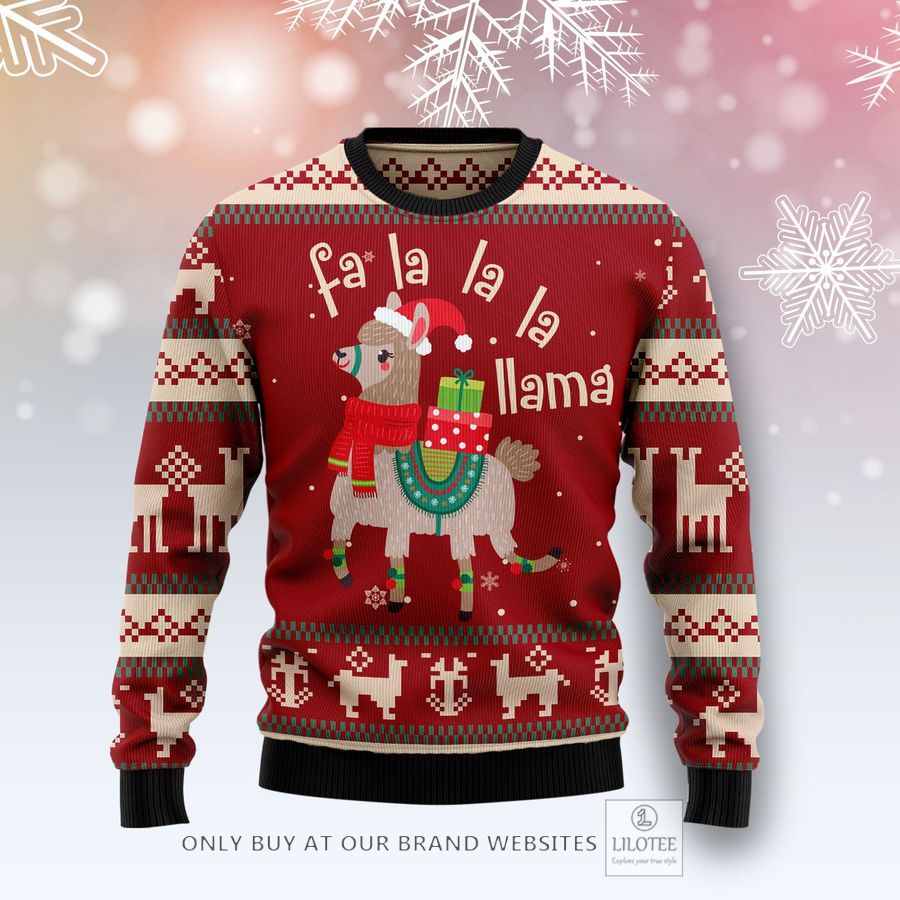 Llama Lalal Ugly Christmas Sweater - LIMITED EDITION 24