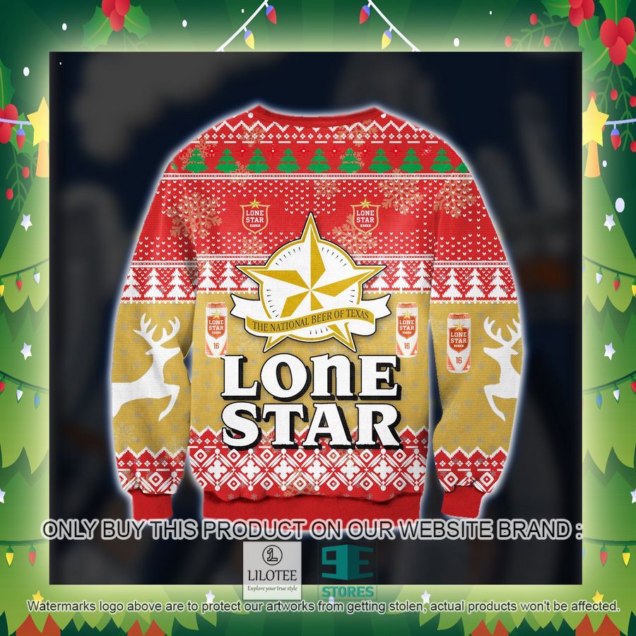 Lonestar Beer Knitted Wool Sweater - LIMITED EDITION 4 Lonestar Beer Knitted Wool Sweater - LIMITED EDITION - Image 4