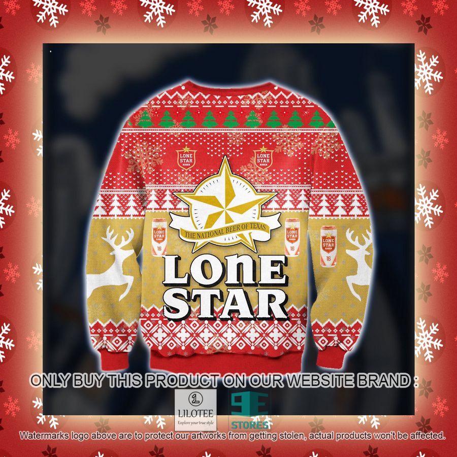 Lonestar Beer Knitted Wool Sweater - LIMITED EDITION 6 Lonestar Beer Knitted Wool Sweater - LIMITED EDITION - Image 6