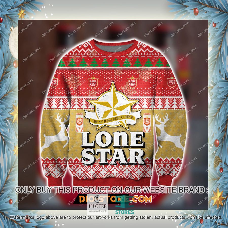 Lonestar Beer Knitted Wool Sweater - LIMITED EDITION 7 Lonestar Beer Knitted Wool Sweater - LIMITED EDITION - Image 7