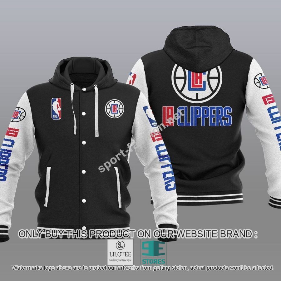 Los Angeles Clippers NBA Baseball Hoodie Jacket - LIMITED EDITION 14
