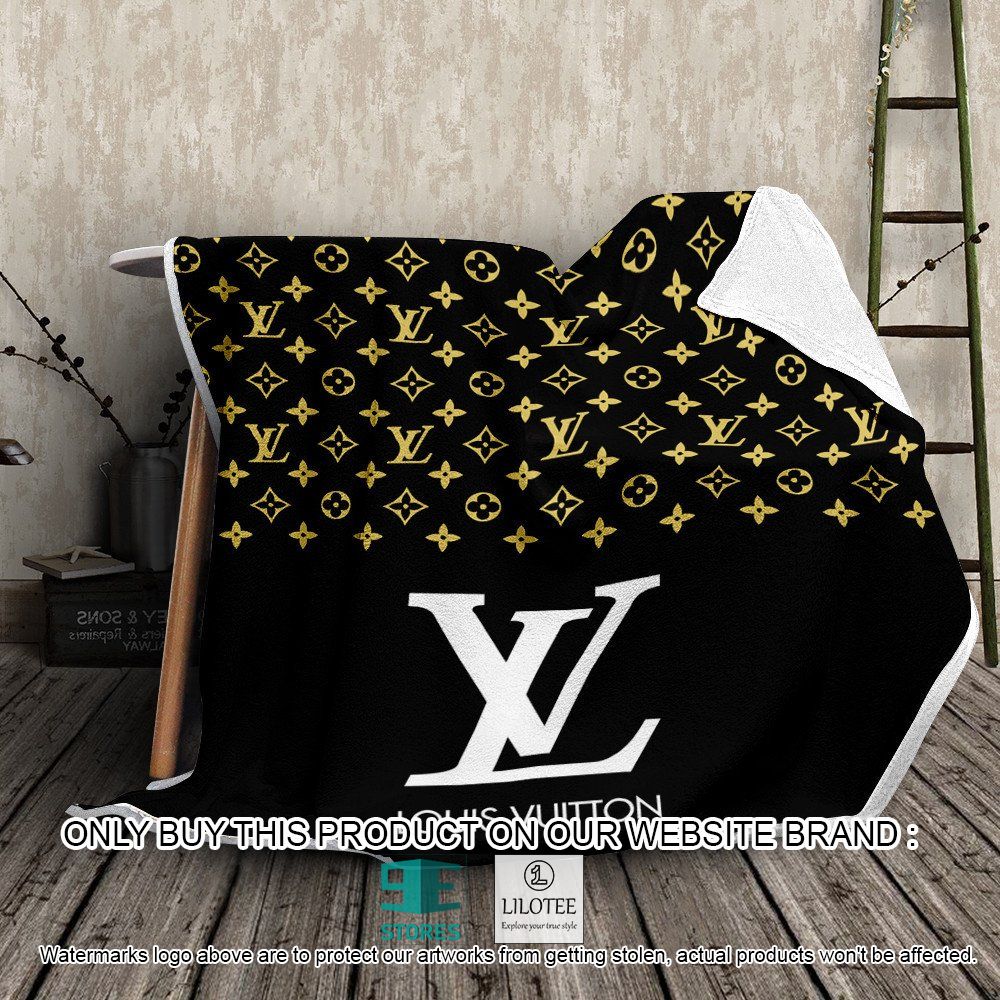 Louis Vuitton Black Yellow Blanket - LIMITED EDITION 10
