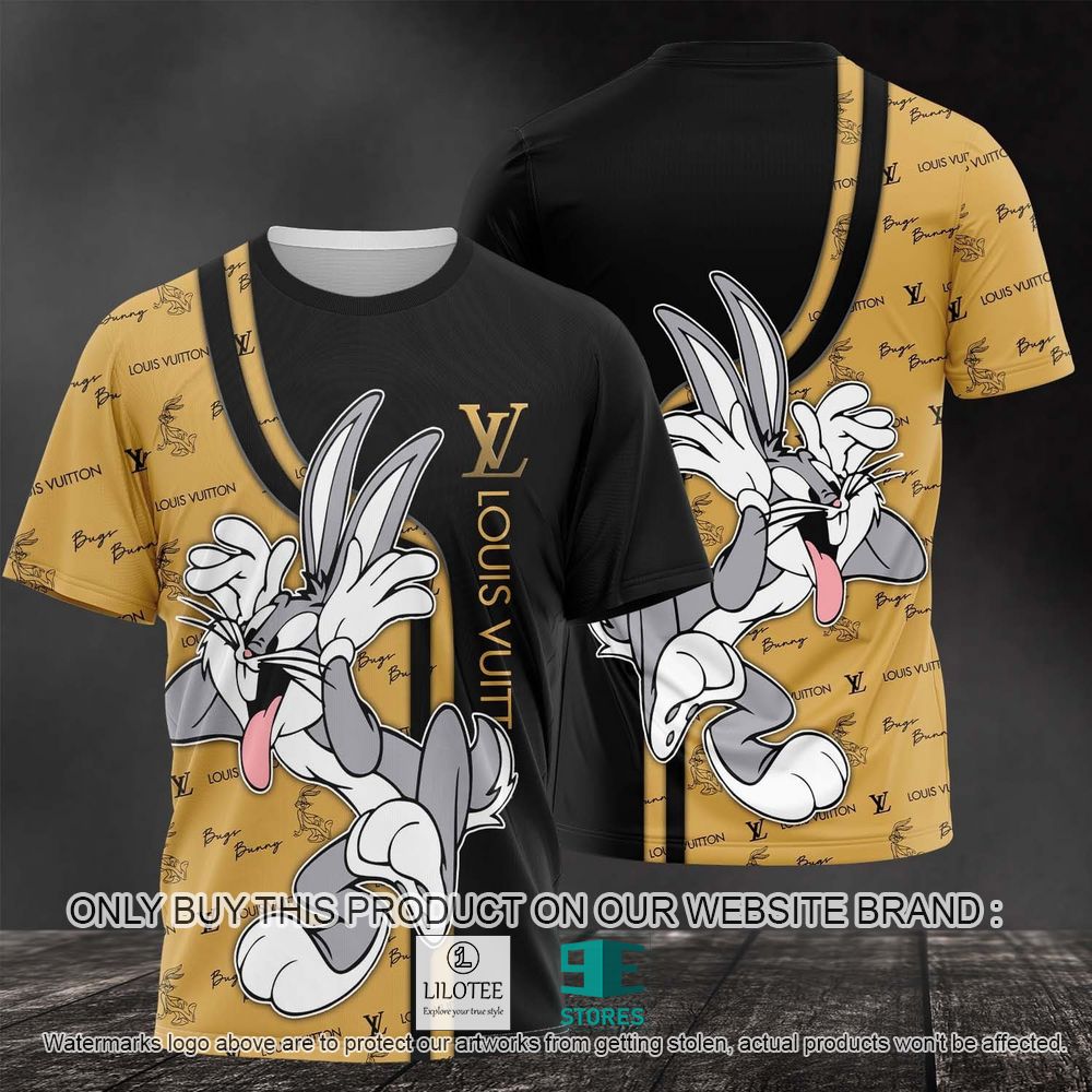 Louis Vuitton Bugs Bunny 3D Shirt - LIMITED EDITION 10
