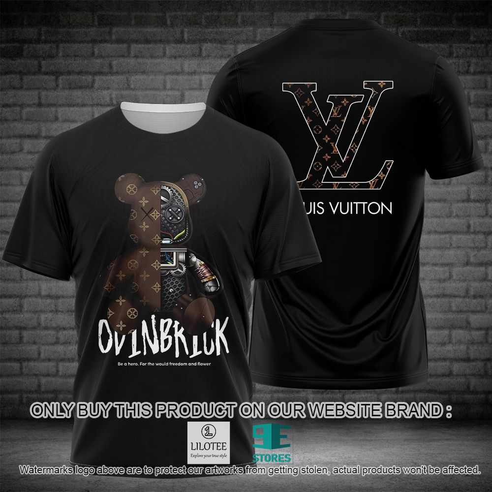 Louis Vuitton Oven Brick Bear 3D Shirt - LIMITED EDITION 11