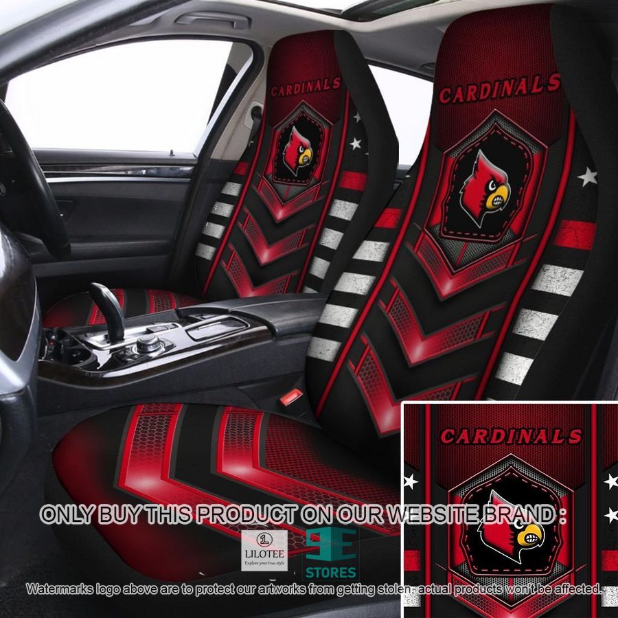 Louisville Cardinals University of Louisville Car Seat Covers 8