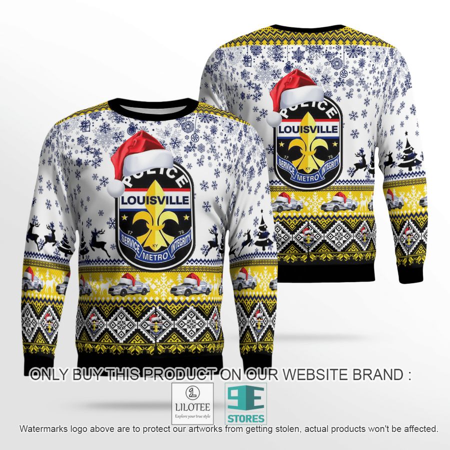 Louisville Metro Police Department Christmas Sweater - LIMITED EDITION 19