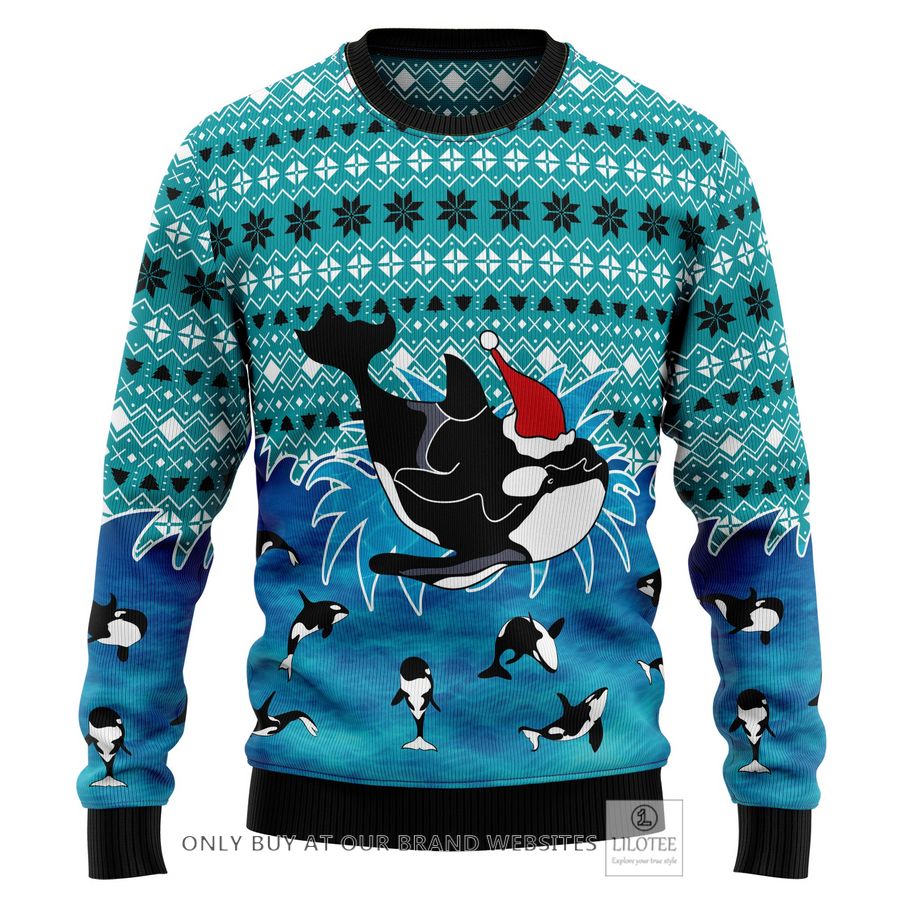 Love Oracle Whale Ugly Christmas Sweater - LIMITED EDITION 25