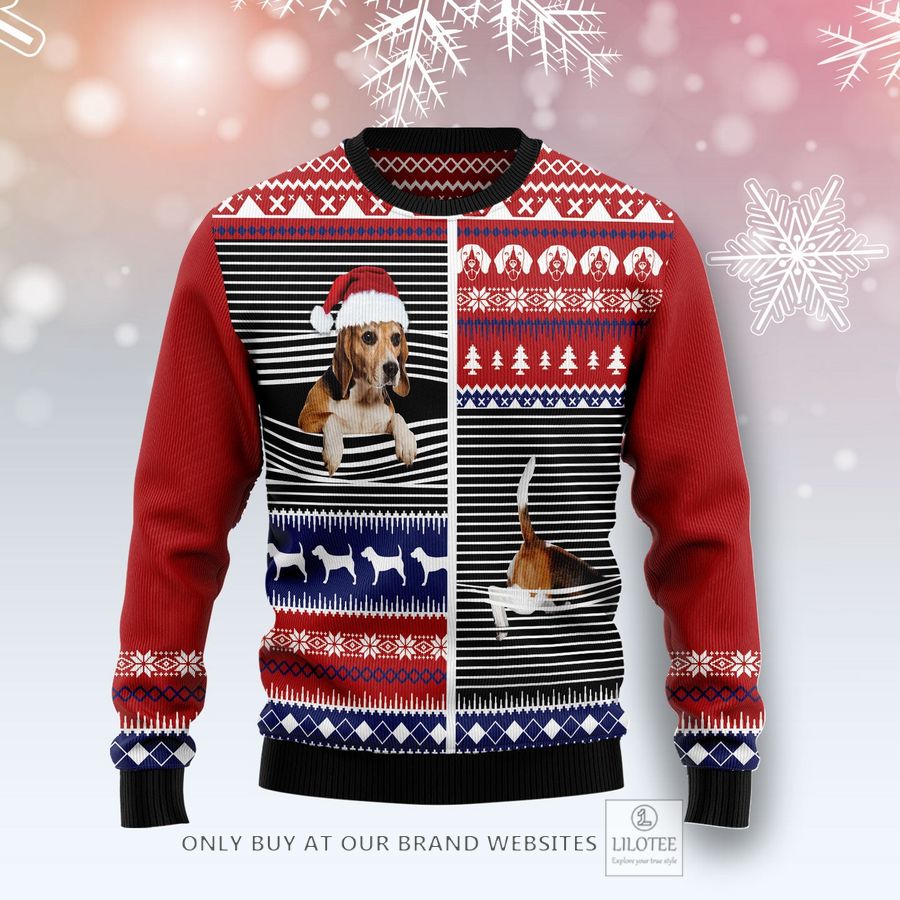Lovely Beagle Ugly Christmas Sweater - LIMITED EDITION 36