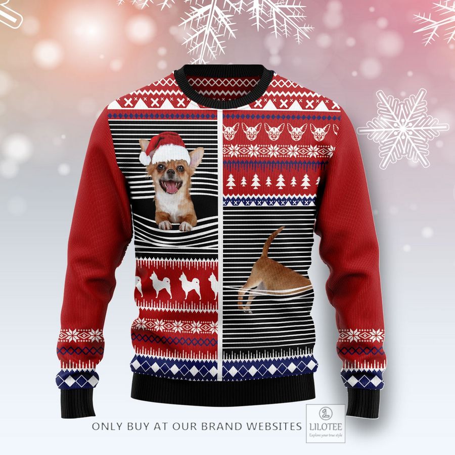 Lovely Chihuahua Ugly Christmas Sweater - LIMITED EDITION 24