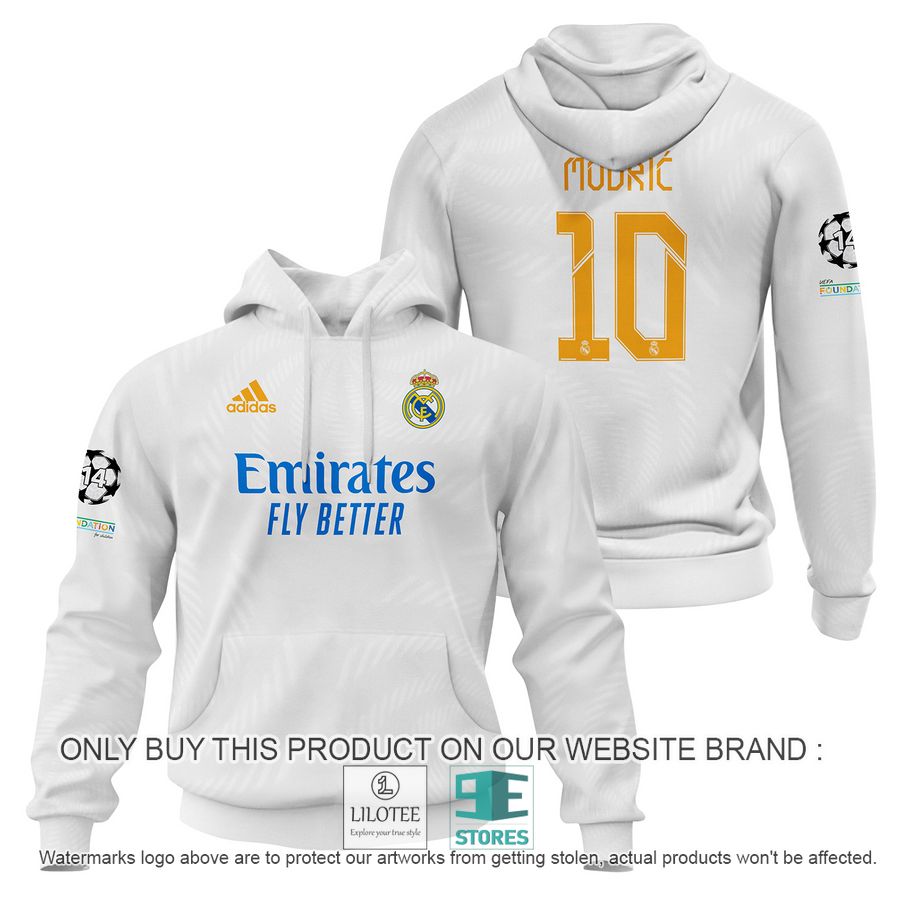 Luka Modric 10 Real Madrid FC white Shirt, Hoodie - LIMITED EDITION 17
